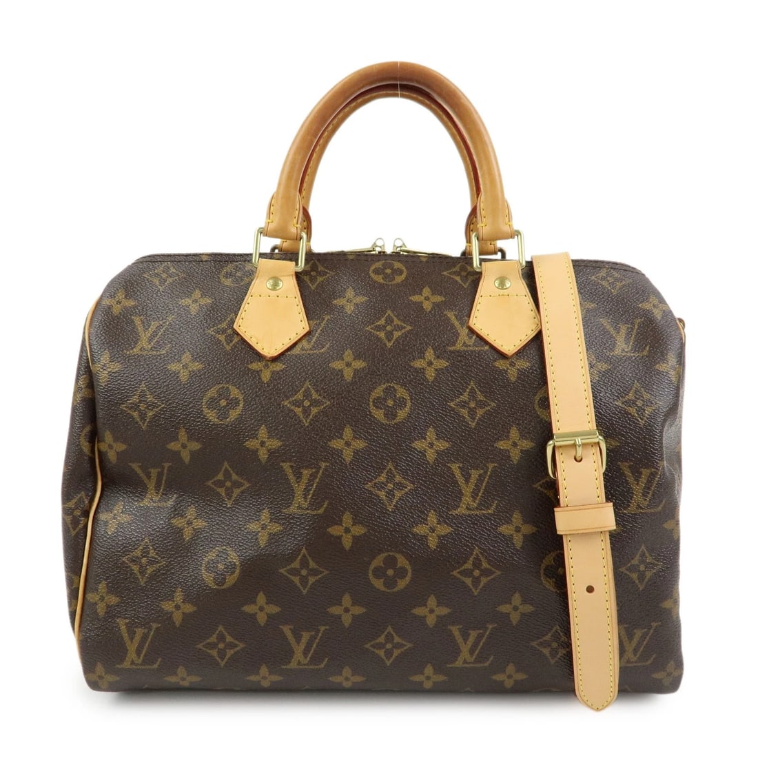 LOUIS VUITTON MONOGRAM SPEEDY BANDOULIERE 30 BOSTON BAG: Louis Vuitton Monogram Speedy Bandouliere 30 Boston Bag Brand: louis vuitton Type/Style: Boston Bag Material: Monogram Color: Monogram Size: W: 30cm(11.81inch)H: 22cm(8.66inch)D: 18cm(7.09inch) Ac