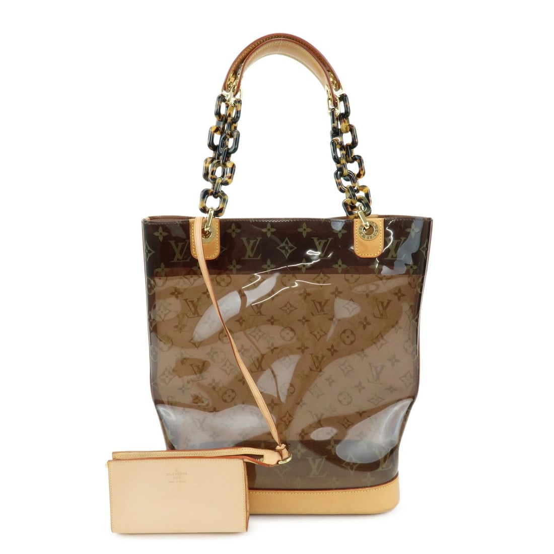 LOUIS VUITTON CRUISE LINE MONOGRAM CABAS AMBRE MM TOTE BAG (1 of 5)
