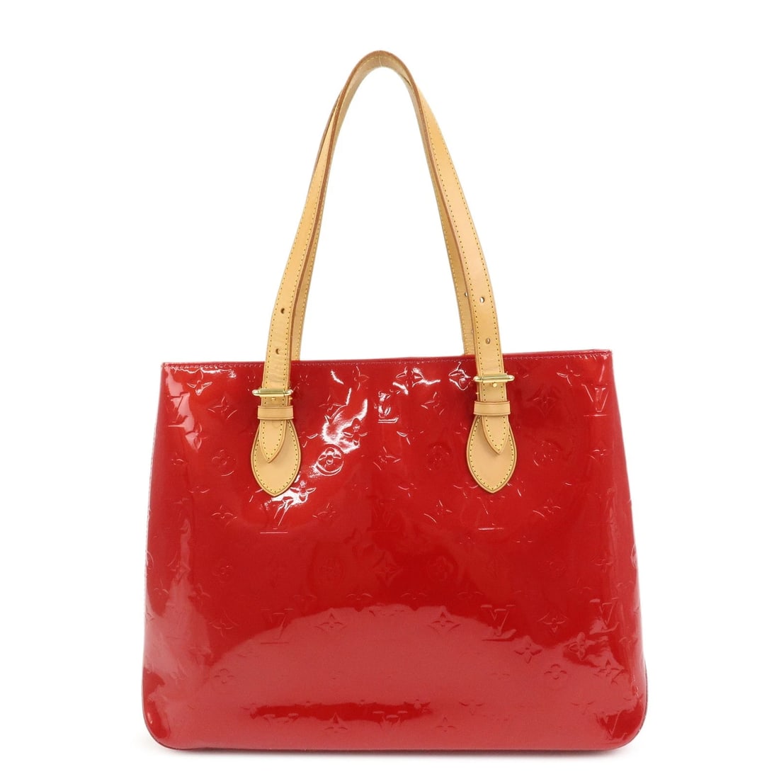 LOUIS VUITTON MONOGRAM VERNIS BRENTWOOD TOTE BAG HAND BAG (1 of 5)