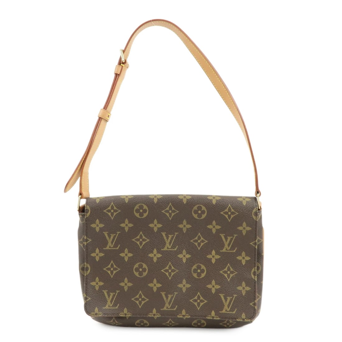 LOUIS VUITTON MONOGRAM MUSETTE TANGO SHORT SHOULDER BAG: Louis Vuitton Monogram Musette Tango Short Shoulder Bag Brand: Louis Vuitton Type/Style: Shoulder Bag Material: Monogram Canvas Color: Monogram Size: H19cm(7.48inch)D3cm(1.18inch)W27cm(10.63inch)