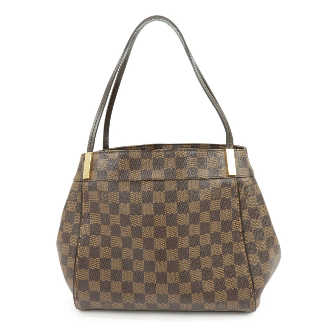 LOUIS VUITTON DAMIER EBENE MARYLEBONE PM SHOULDER BAG: Louis Vuitton Damier Ebene Marylebone PM Shoulder Bag Brand: louis vuitton Type/Style: Shoulder Bag Material: Damier Canvas, Leather Color: Damier Ebene Size: W27cm(10.63inch)H27cm(10.63inch)D15cm(5.9