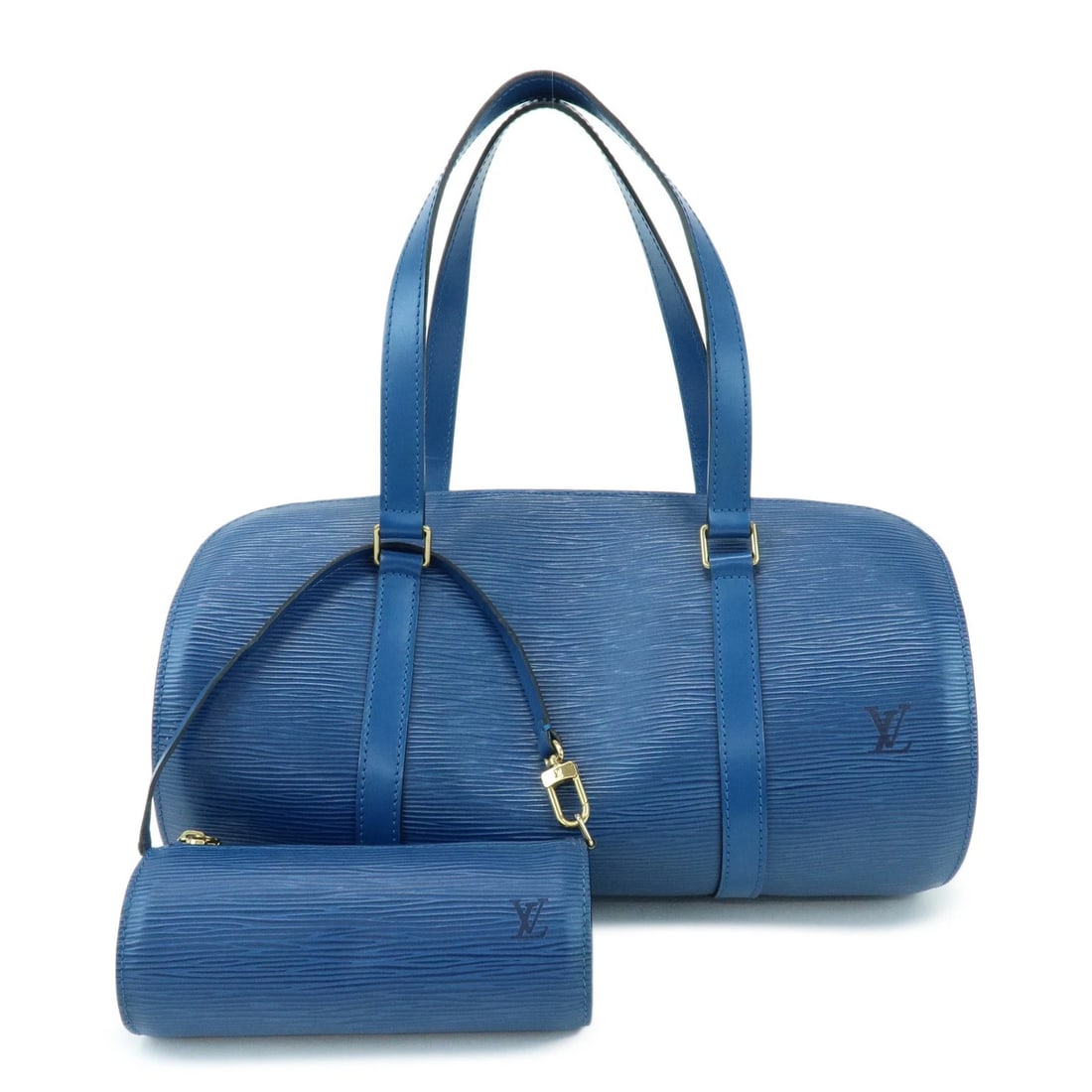 LOUIS VUITTON EPI SOUFFLOT SHOULDER BAG: Louis Vuitton Epi Soufflot Shoulder Bag Brand: louis vuitton Type/Style: Shoulder Bag Material: Epi leather Color: Toledo Blue Size: W31cm(12.20inch)H15cm(5.91inch)D14.5cm(5.71inch) Accessories: N