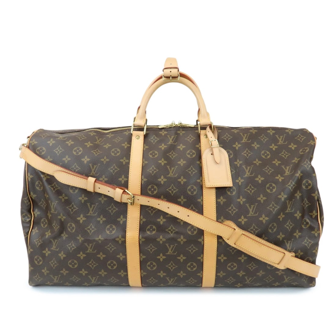 LOUIS VUITTON MONOGRAM KEEP ALL BANDOULIERE 60 BOSTON BAG (1 of 5)
