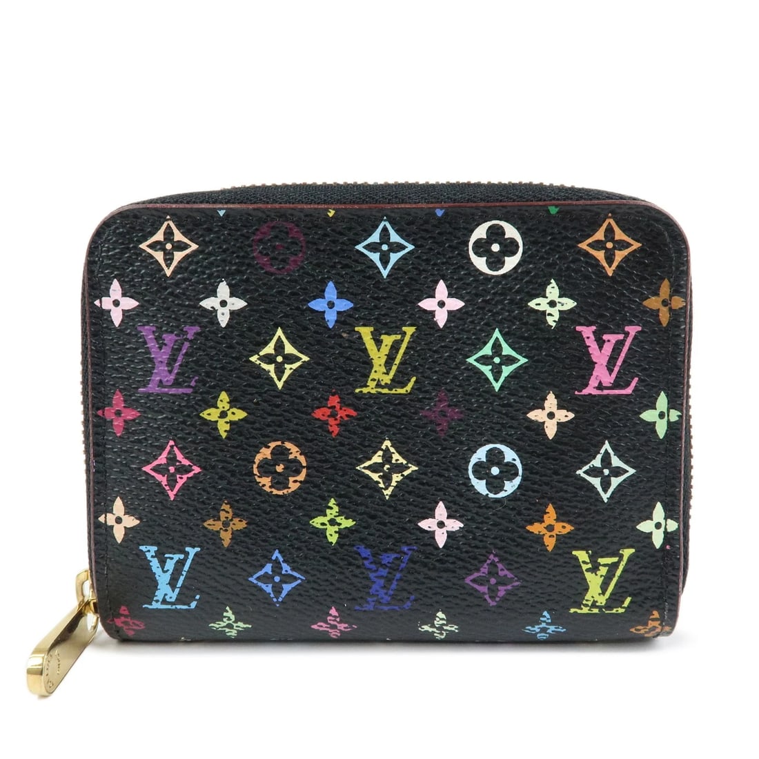 LOUIS VUITTON MONOGRAM MULTICOLOR CANVAS ZIPPY COIN PURSE: Louis Vuitton Monogram Multicolor Canvas Zippy Coin Purse Brand: louis vuitton Type/Style: coin case Material: Monogram Canvas Color: Noir , Grenade Size: W11cm(4.33inch)H8cm(3.15inch)D2cm(0.79inch)