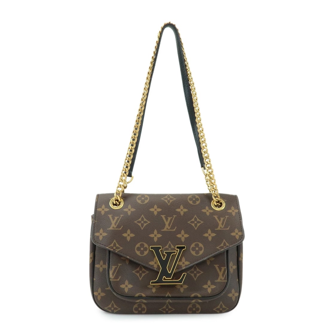 LOUIS VUITTON MONOGRAM PASSY CROSSBODY CHAIN SHOULDER BAG: Louis Vuitton Monogram Passy Crossbody Chain Shoulder Bag Brand: Louis Vuitton Type/Style: Shoulder Bag Material: Monogram Canvas Color: Monogram Size: W:22cm(8.66inch)H:14.5cm(5.71inch)D:10cm(3.94inc