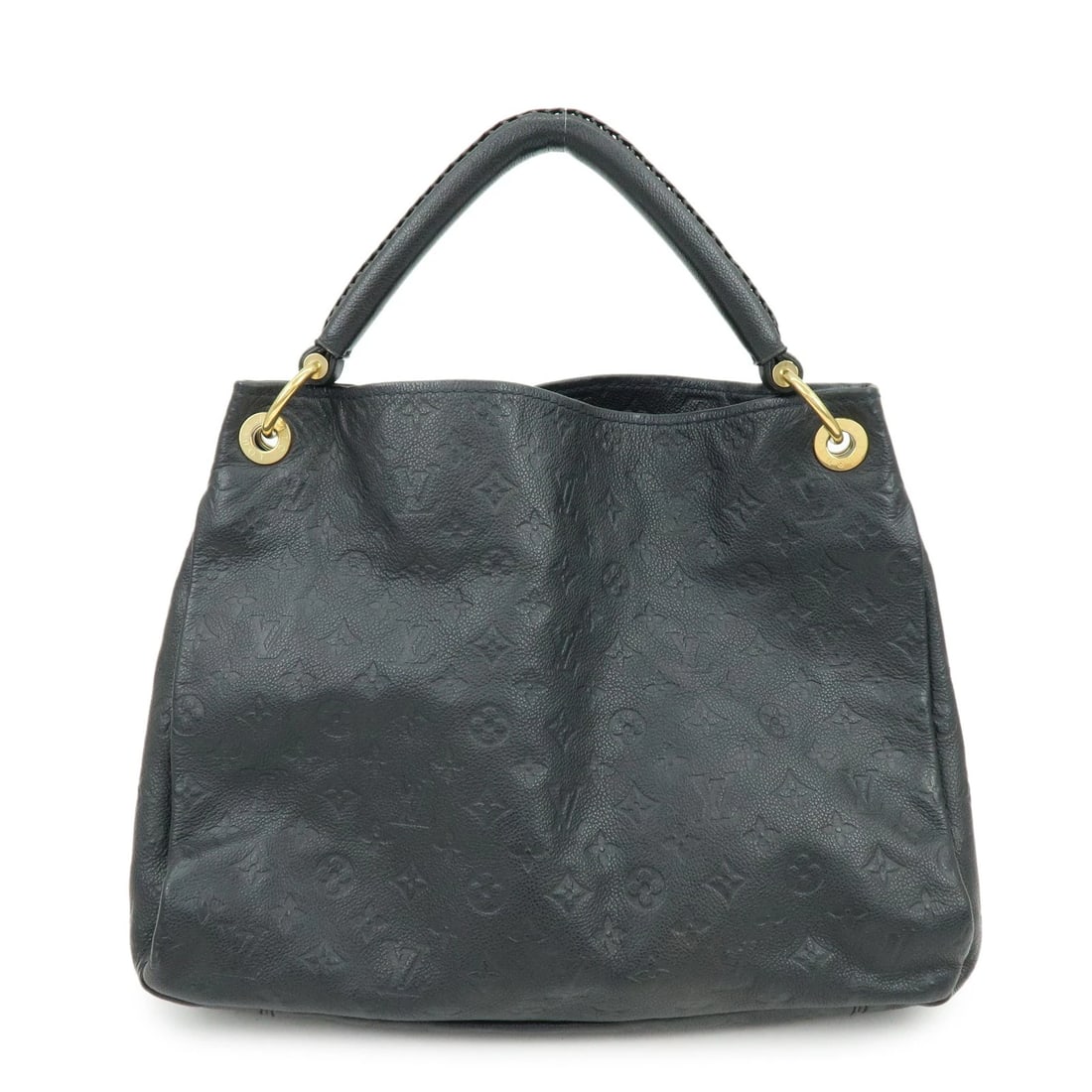 LOUIS VUITTON MONOGRAM EMPREINTE ARTSY MM SHOULDER BAG: Louis Vuitton Monogram Empreinte Artsy MM Shoulder Bag Brand: Louis Vuitton Type/Style: Shoulder Bag Material: Empreinte Leather Color: Infini Size: W42cm(16.54inch)H32cm(12.60inch)D18cm(7.09inch)