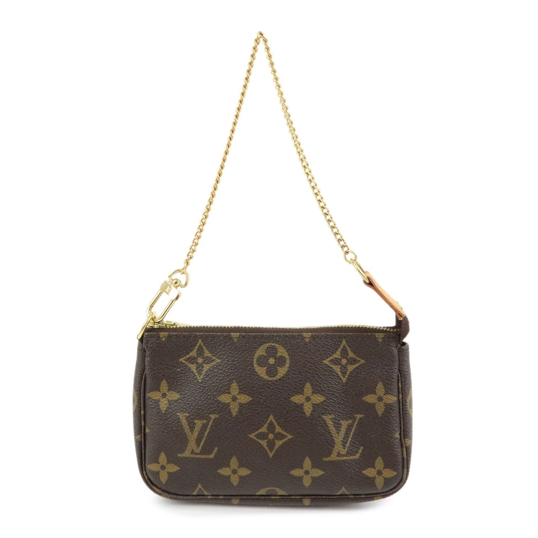 LOUIS VUITTON MONOGRAM MINI POCHETTE ACCESSOIRES HAND BAG: Louis Vuitton Monogram Mini Pochette Accessoires Hand Bag Brand: louis vuitton Type/Style: Hand Bag Material: Monogram Canvas , Nume Leather Color: Monogram Size: W15cm(5.91inch)H10cm(3.94inch)D3cm(1.