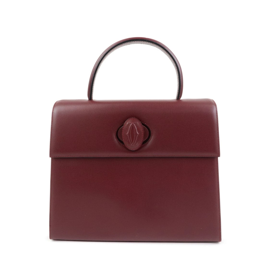 CARTIER MUST DE CARTIER LEATHER TOP HANDLE HAND BAG (1 of 5)