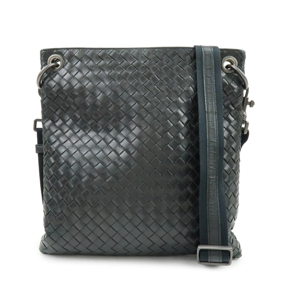 BOTTEGA VENETA INTRECCIATO LEATHER SHOULDER BAG (1 of 5)