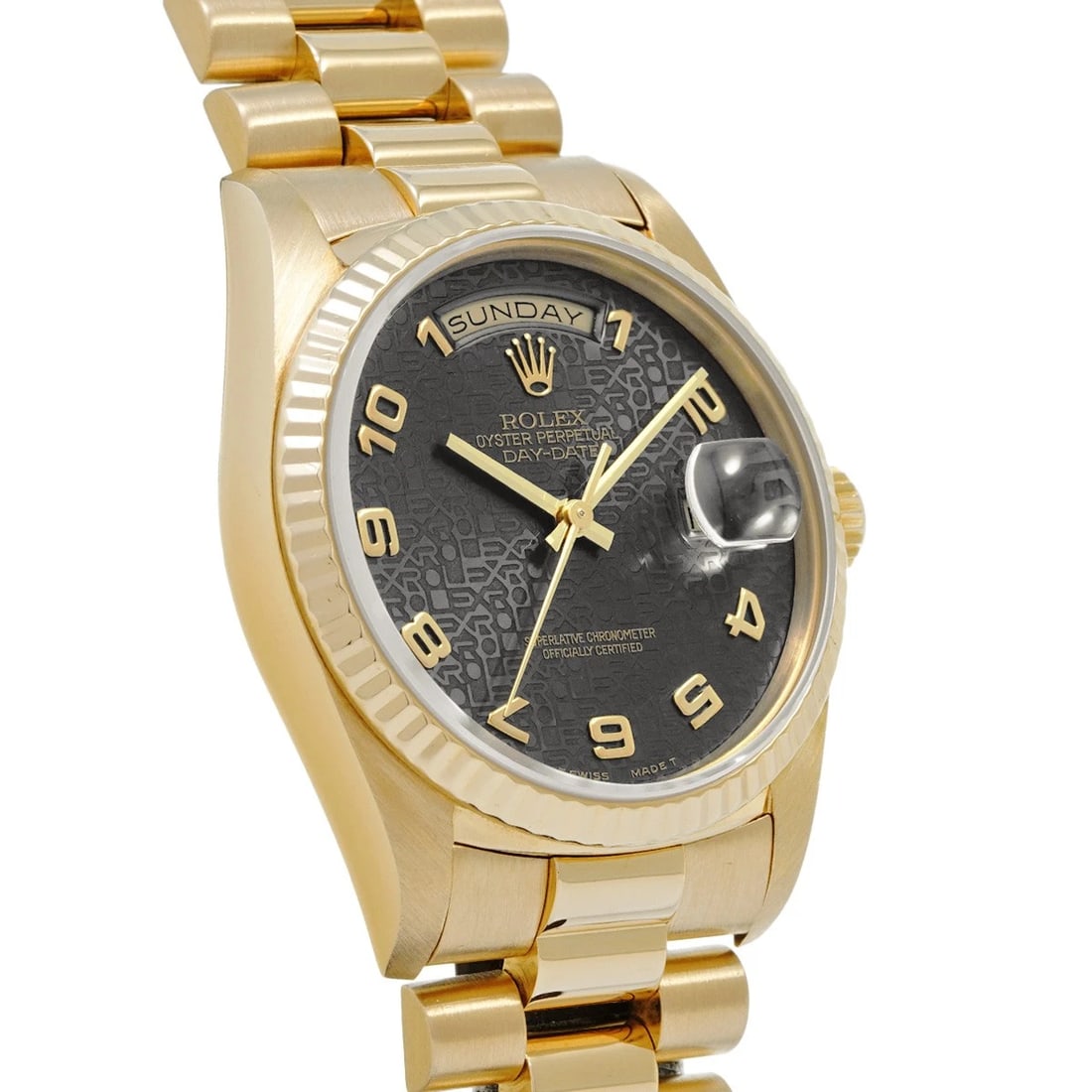 ROLEX DAY-DATE GRAY COMPUTER WATCH - 3