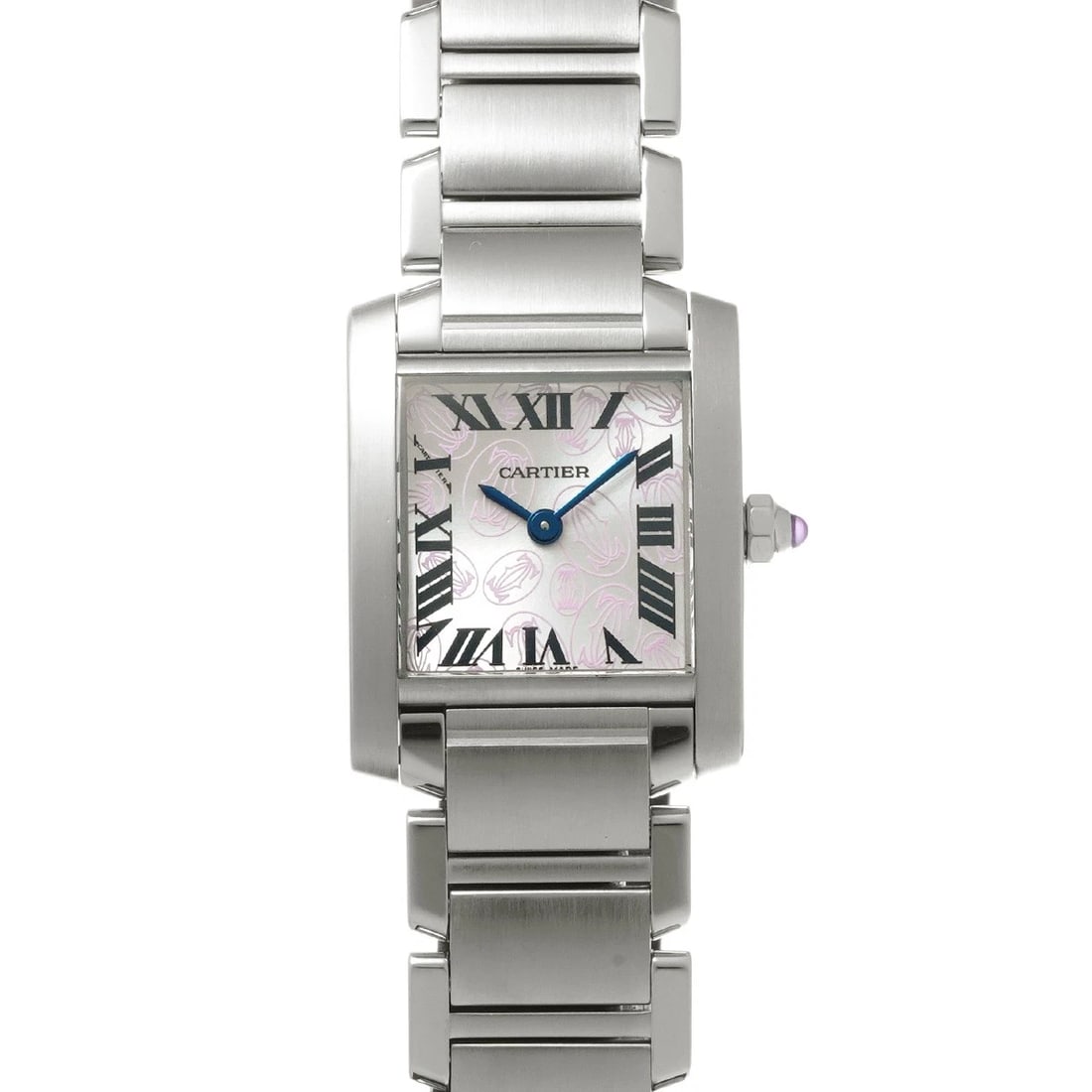 CARTIER TANK FRANCAISE SM SILVER WATCH: CARTIER Tank Francaise SM Silver Watch Brand: CARTIER Type/Style: Wristwatch Material: Band Material Stainless steel, Case Material Stainless steel Color: Dial Color Silver Size: Case Size H/about