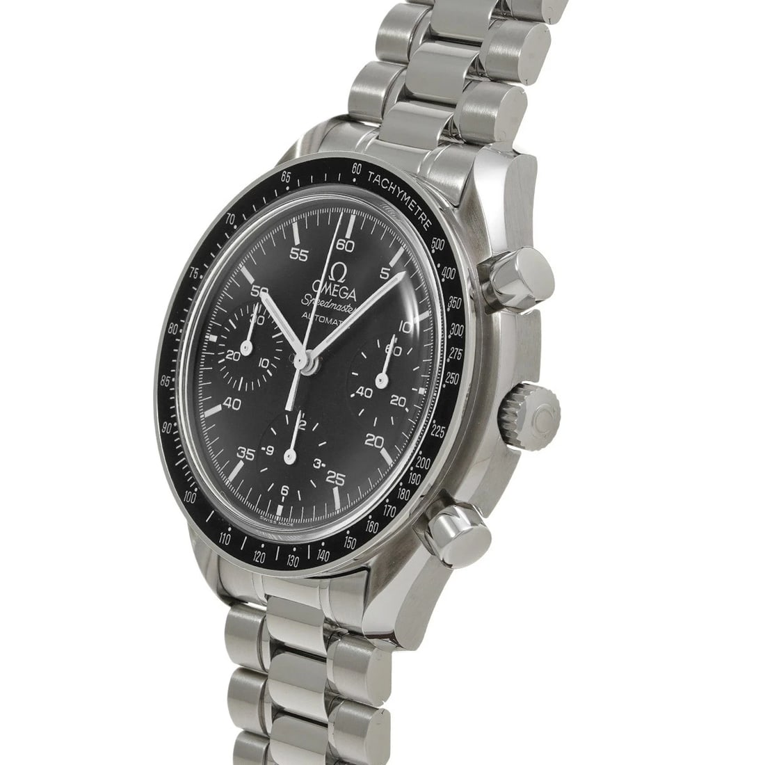 OMEGA SPEEDMASTER AUTOMATIC BLACK WATCH - 2