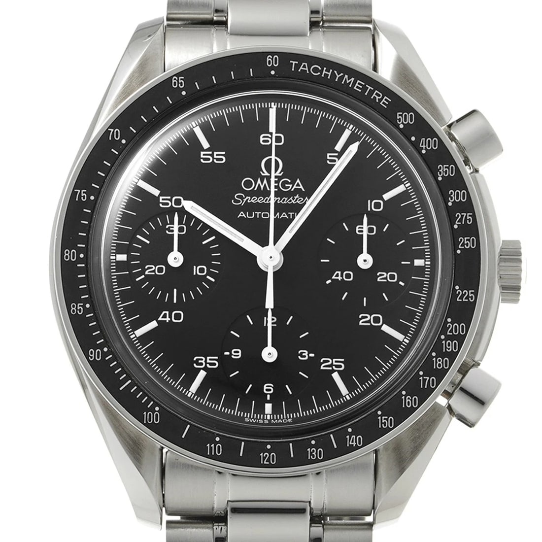 OMEGA SPEEDMASTER AUTOMATIC BLACK WATCH - 4