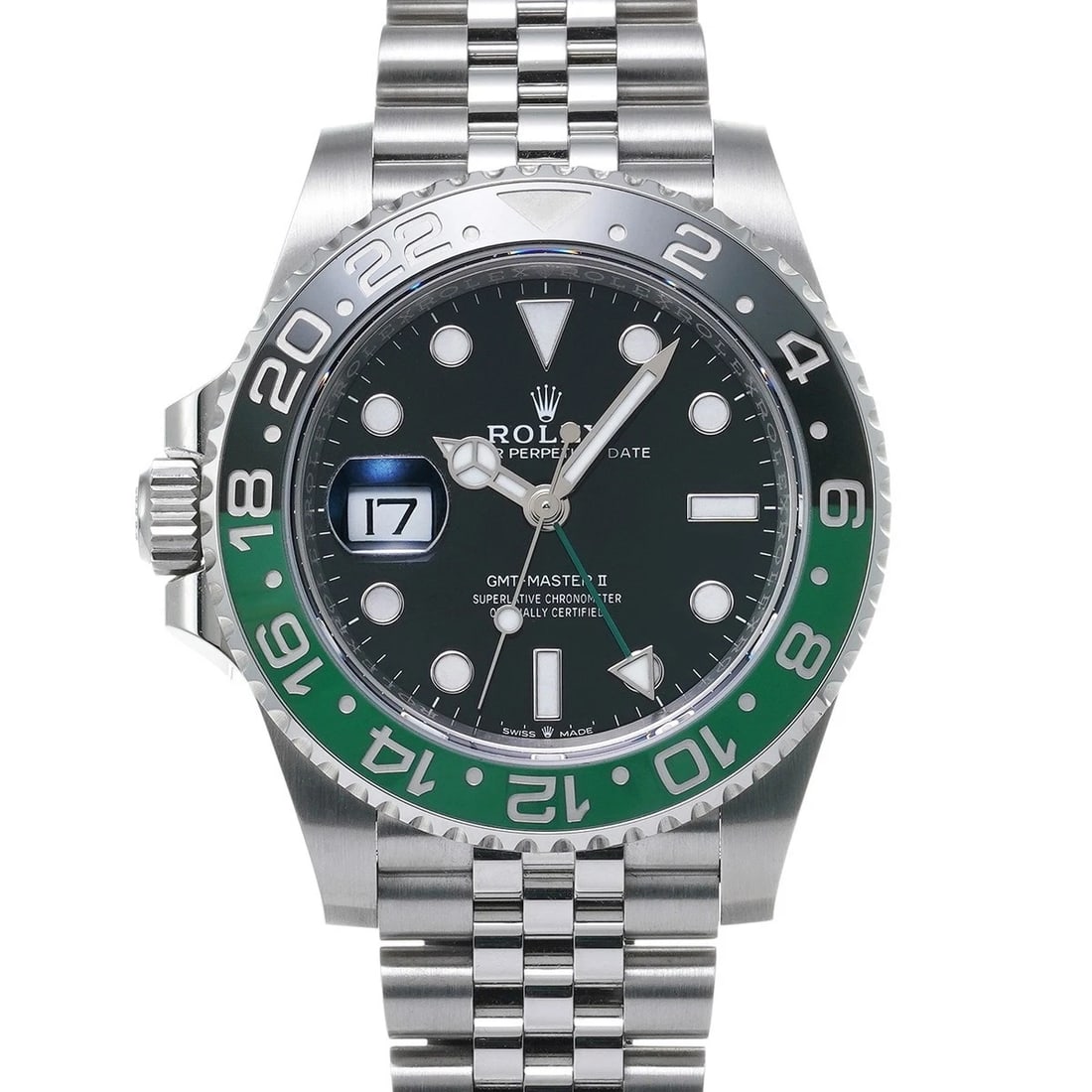 ROLEX GMT-MASTER II BLACK WATCH: ROLEX GMT-Master II black Watch Brand: ROLEX Type/Style: Wristwatch Material: Band Material Stainless steel, Case Material Stainless steel Color: Dial Color black Size: Case Size H/about 40mm W/about