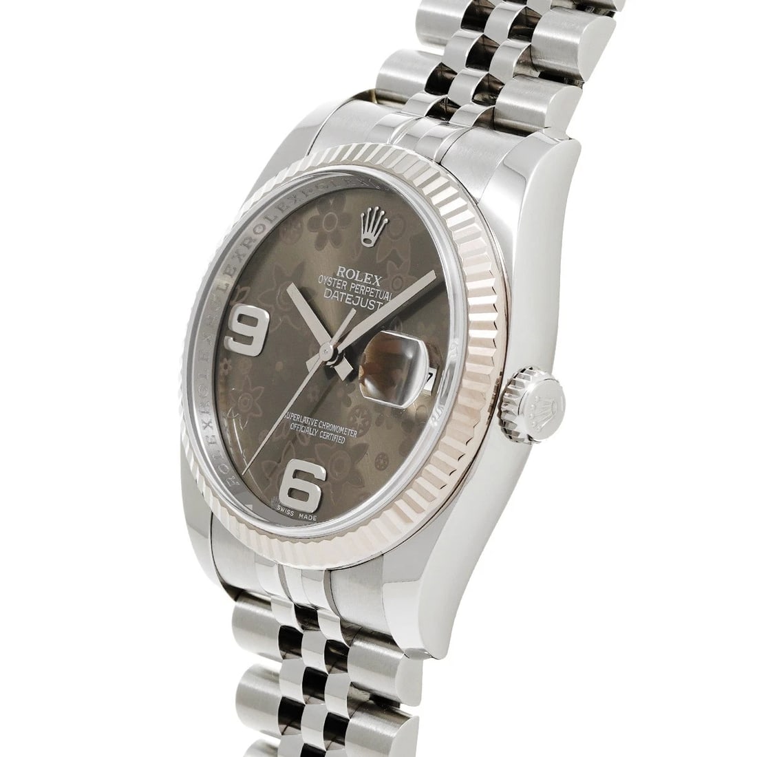 ROLEX DATEJUST GRAY WATCH - 2
