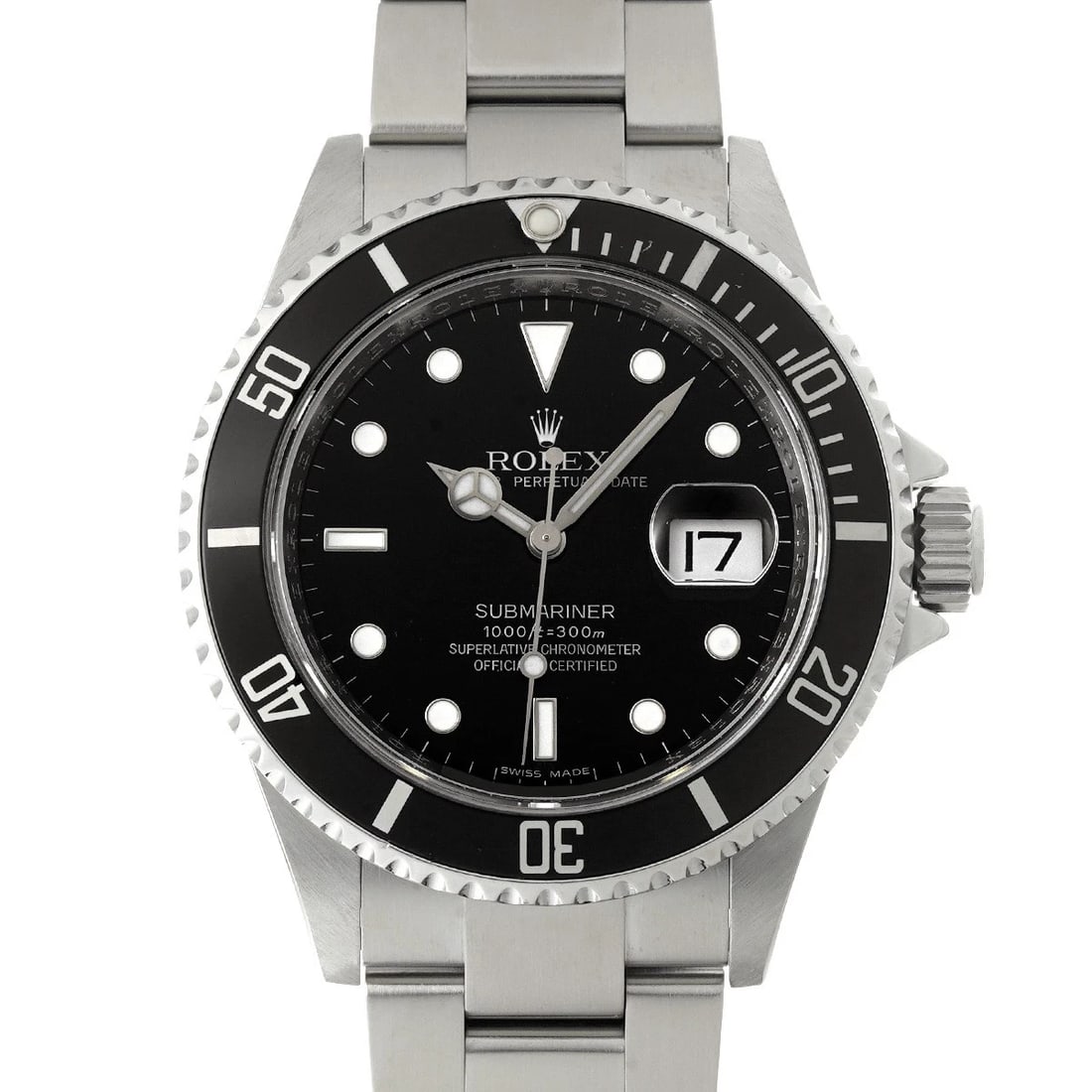 ROLEX SUBMARINER DATE BLACK WATCH: ROLEX Submariner date black Watch Brand: ROLEX Type/Style: Wristwatch Material: Band Material Stainless steel, Case Material Stainless steel Color: Dial Color black Size: Case Size H/about 40mm