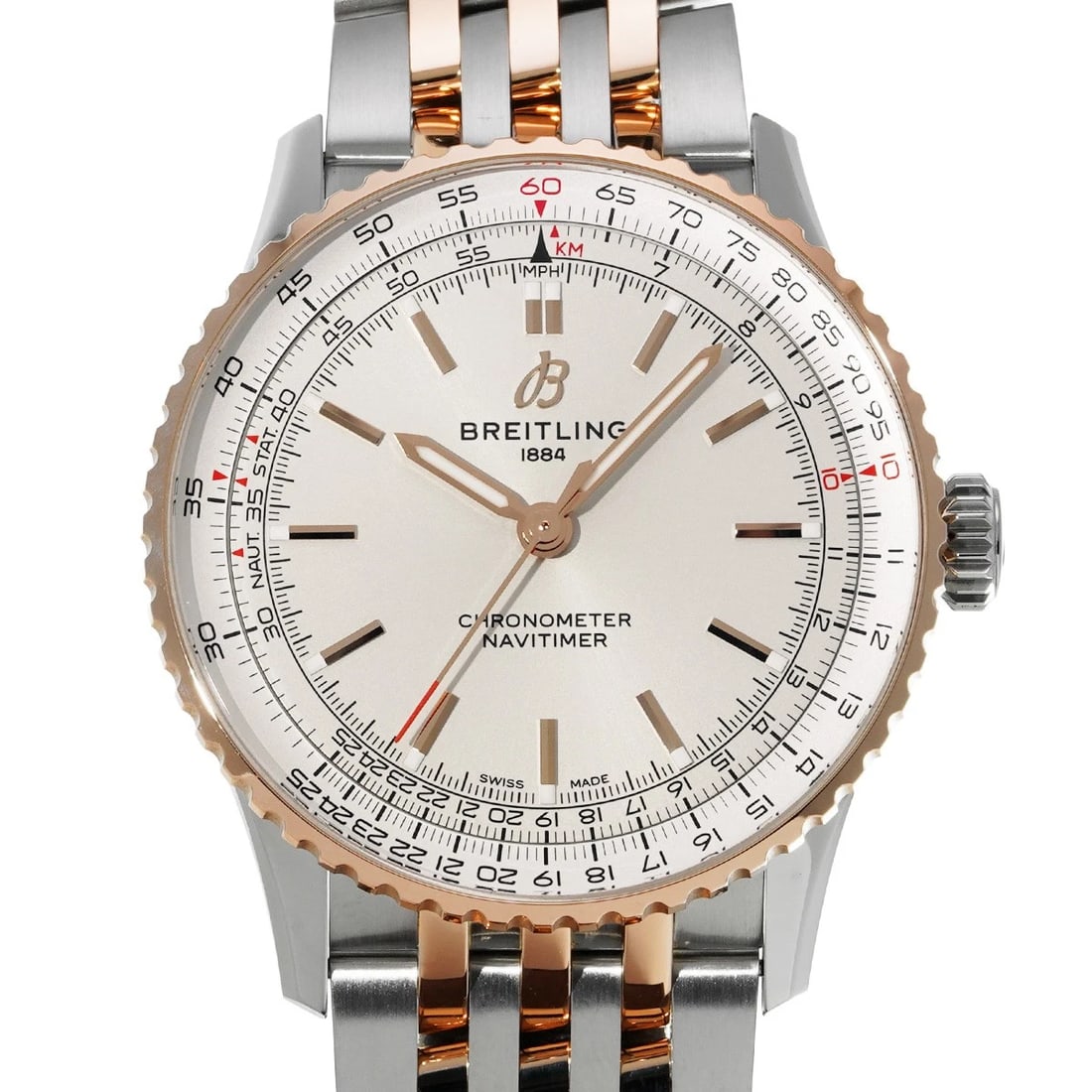 BREITLING NAVITIMER AUTOMATIC 41 IVORY WATCH
