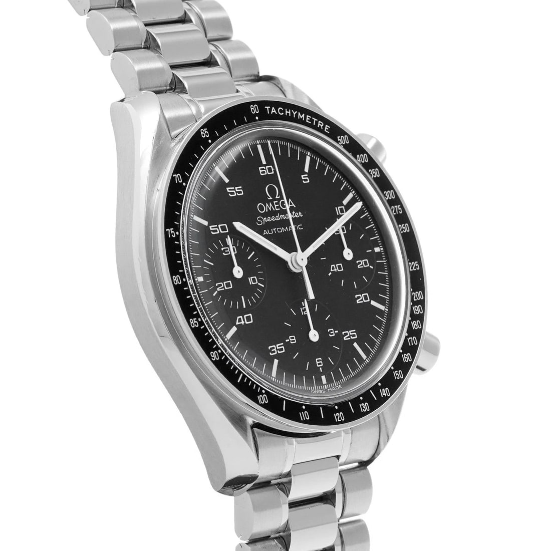 OMEGA SPEEDMASTER AUTOMATIC BLACK WATCH - 3