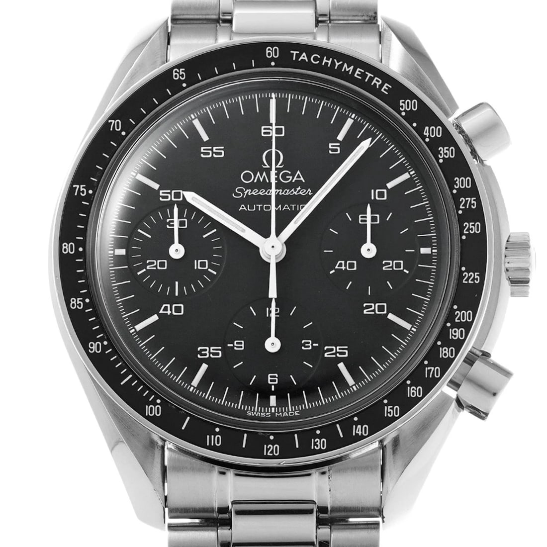OMEGA SPEEDMASTER AUTOMATIC BLACK WATCH - 4