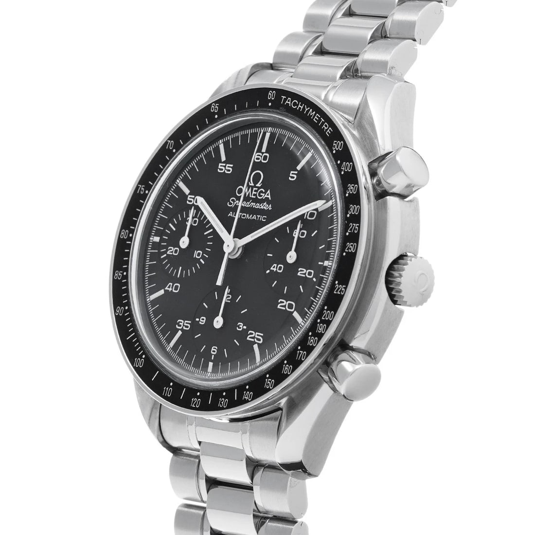OMEGA SPEEDMASTER AUTOMATIC BLACK WATCH - 2