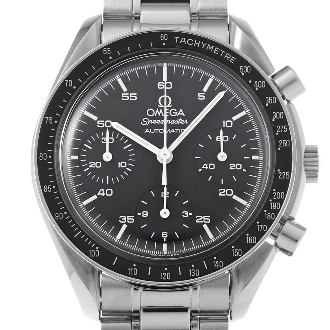 OMEGA SPEEDMASTER AUTOMATIC BLACK WATCH - 4