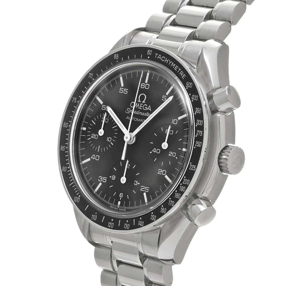 OMEGA SPEEDMASTER AUTOMATIC BLACK WATCH - 2