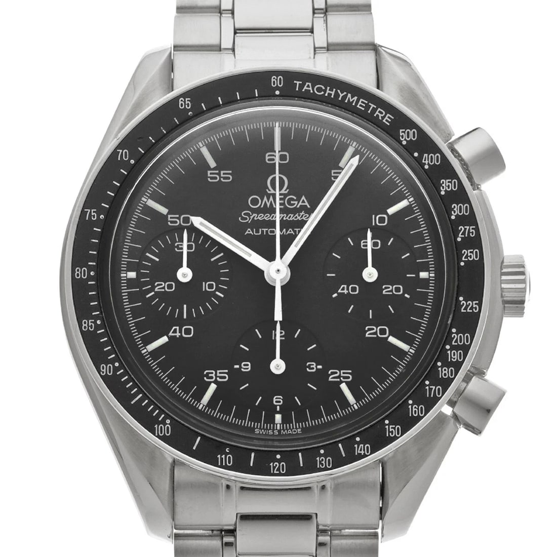 OMEGA SPEEDMASTER AUTOMATIC BLACK WATCH - 4