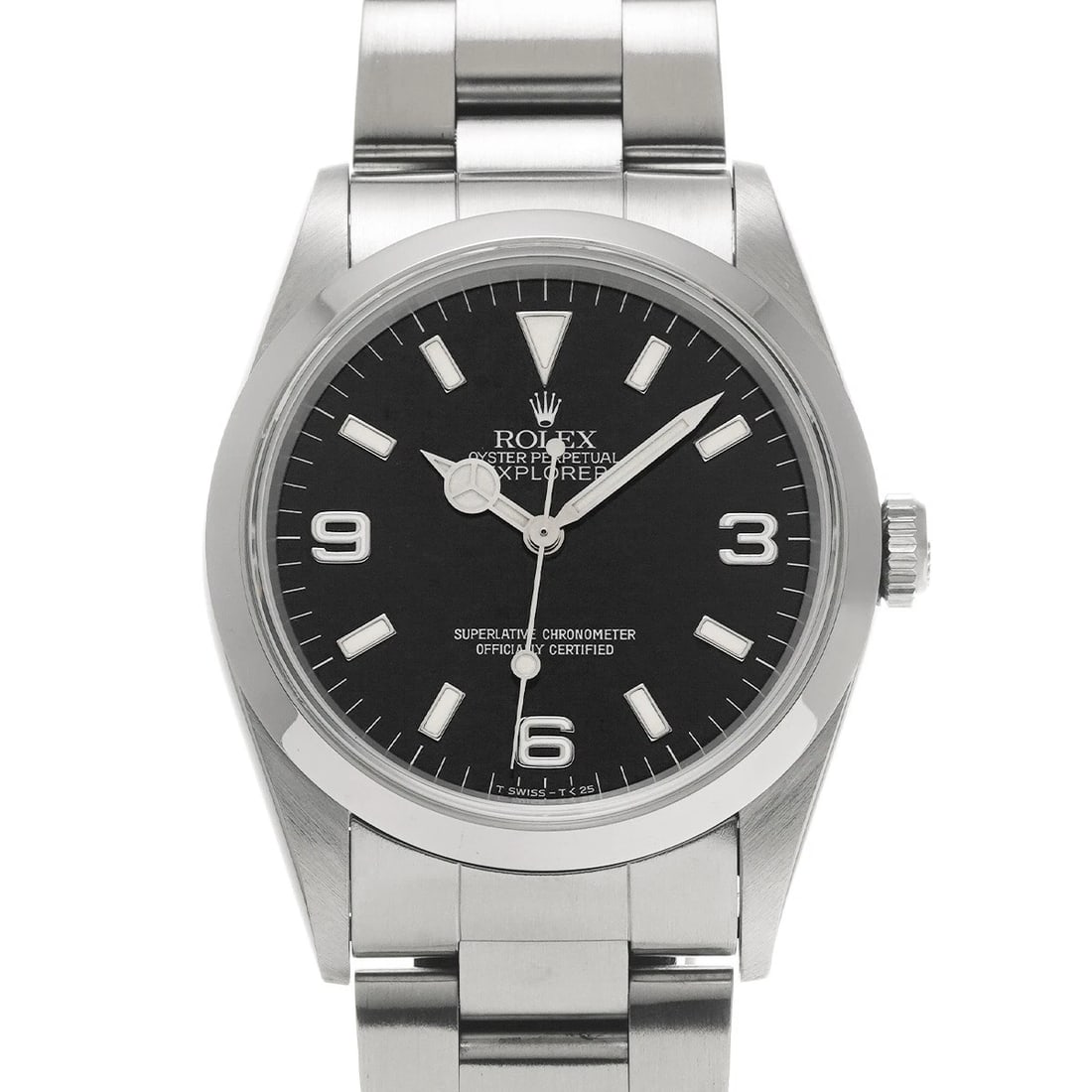 ROLEX EXPLORER BLACK WATCH
