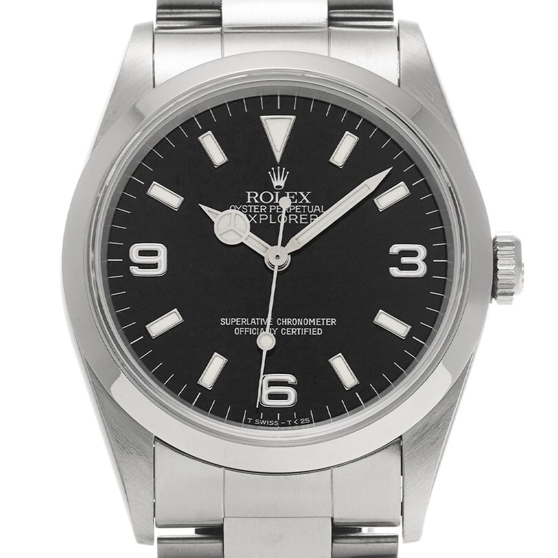 ROLEX EXPLORER BLACK WATCH - 4