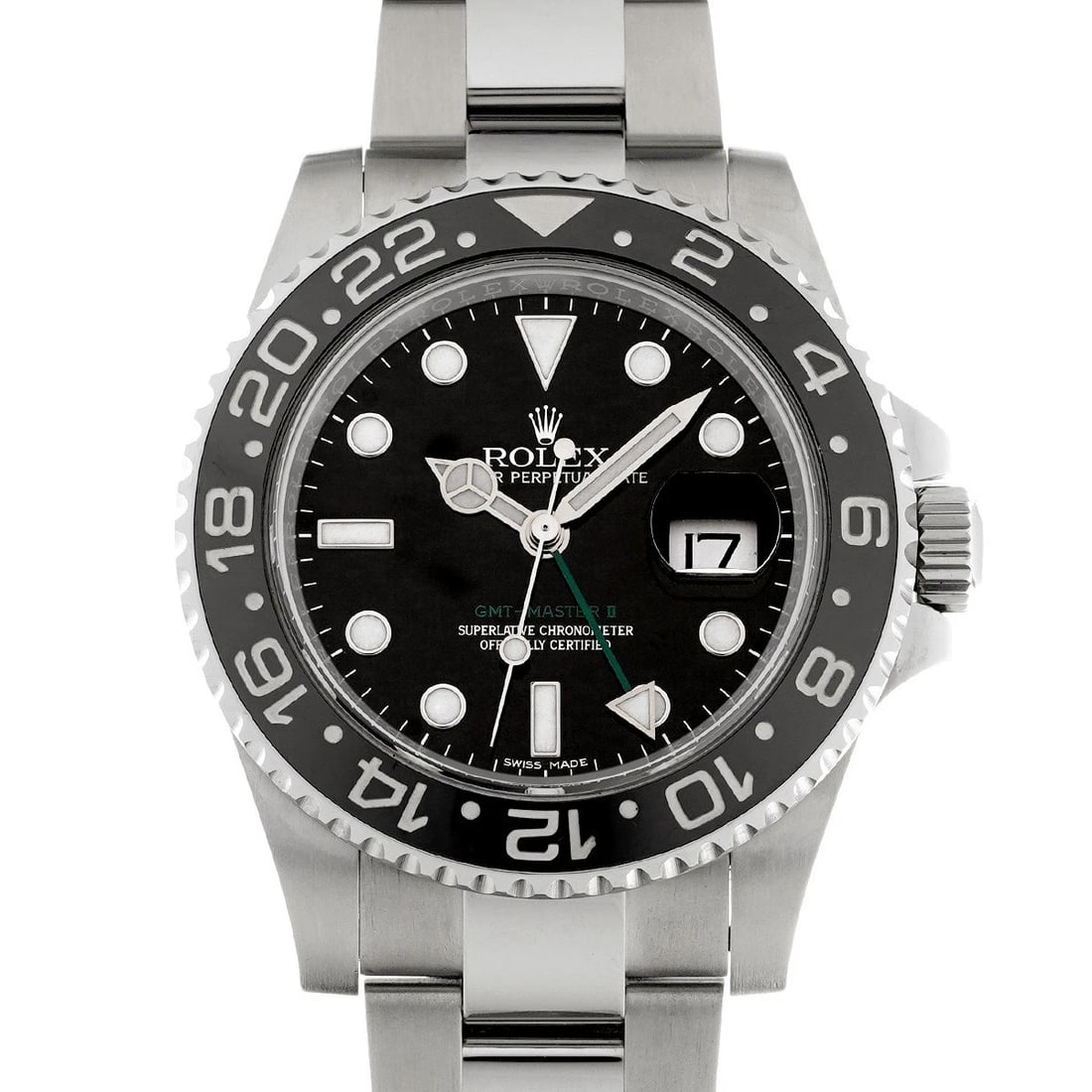 ROLEX GMT-MASTERII BLACK WATCH