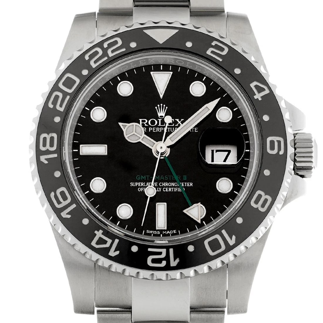 ROLEX GMT-MASTERII BLACK WATCH - 4