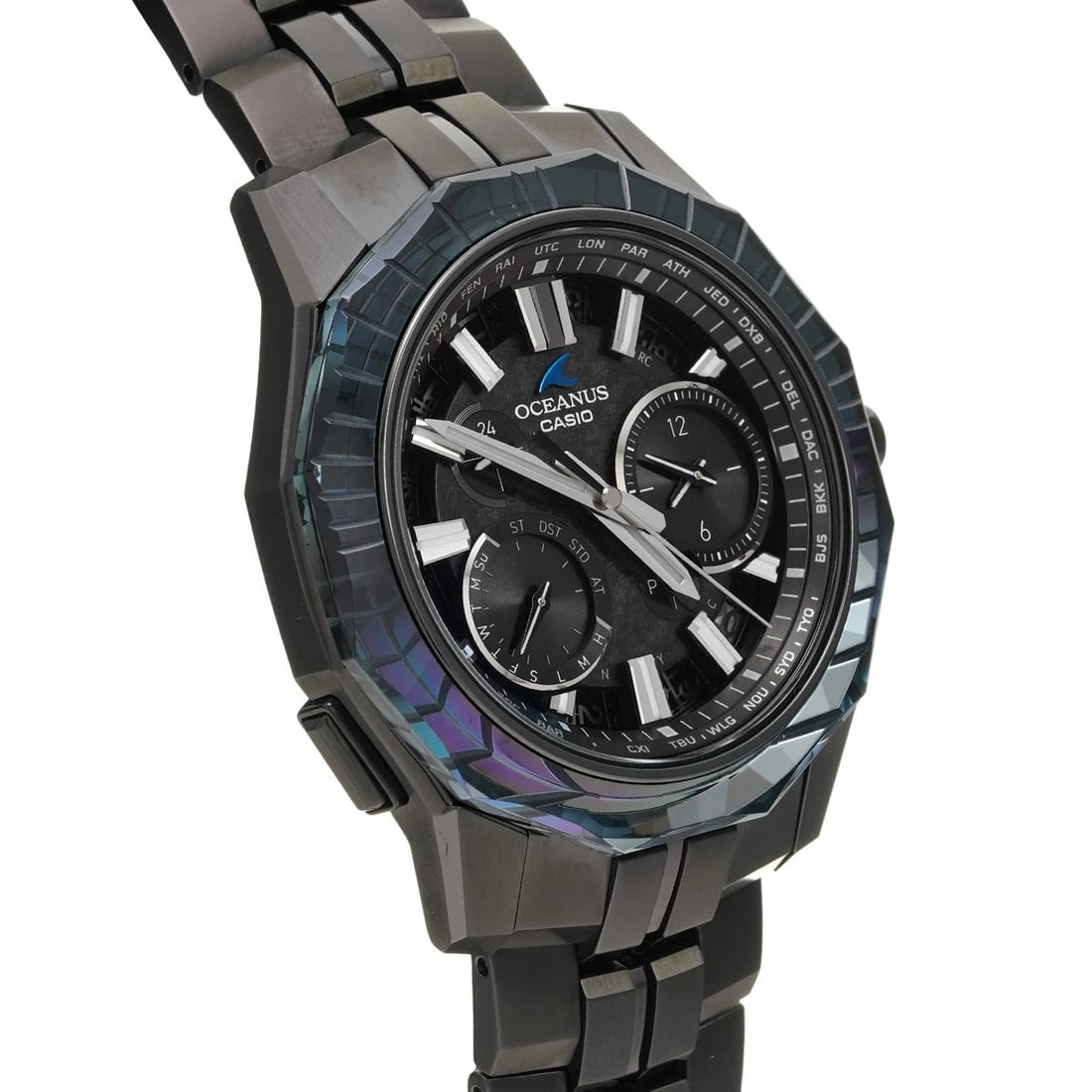 CASIO OCEANUS MANTA BLACK WATCH - 3