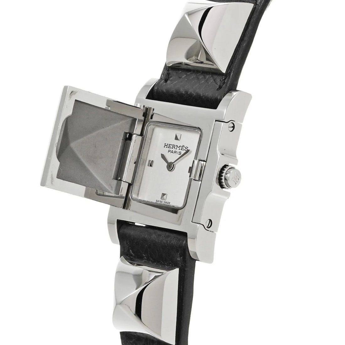 HERMES MEDOR SILVER WATCH - 2