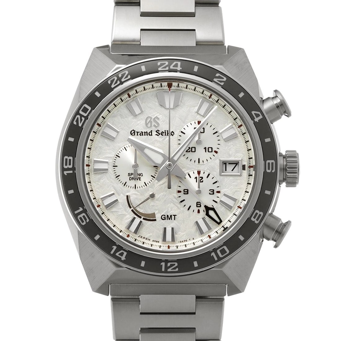 GRAND SEIKO SPORTS COLLECTION SPRING DRIVE CHRONOGRAPH GMT WATCH: Grand Seiko Sports Collection Spring Drive Chronograph GMT Watch Brand: Grand Seiko Type/Style: Wristwatch Material: Band Material Bright titanium, Case Material Bright titanium Color: Dial Color