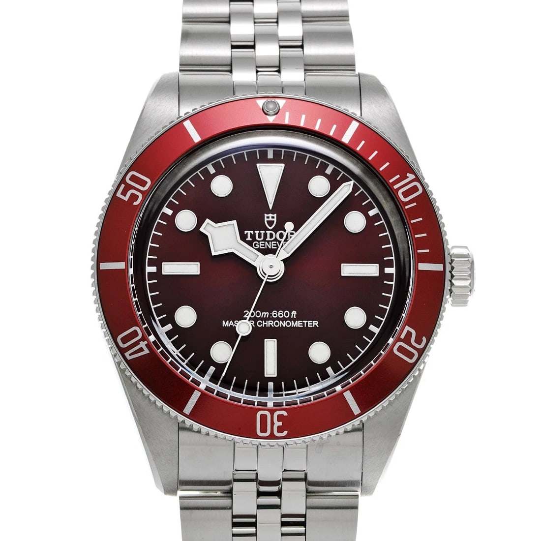 TUDOR BLACK BAY 58 BURGUNDY WATCH: TUDOR Black Bay 58 Burgundy Watch Brand: TUDOR Type/Style: Wristwatch Material: Band Material Stainless steel, Case Material Stainless steel Color: Dial Color Burgundy Size: Case Size H/about 39mm
