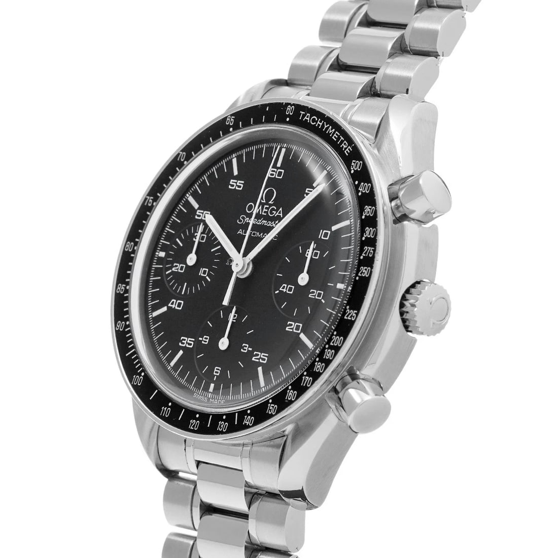 OMEGA SPEEDMASTER AUTOMATIC BLACK WATCH - 2