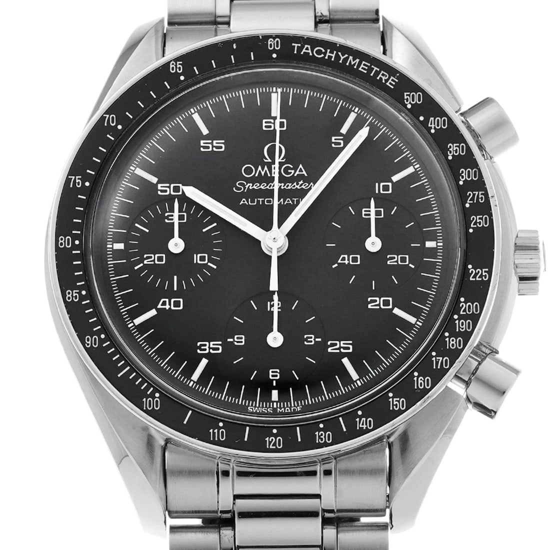 OMEGA SPEEDMASTER AUTOMATIC BLACK WATCH - 4