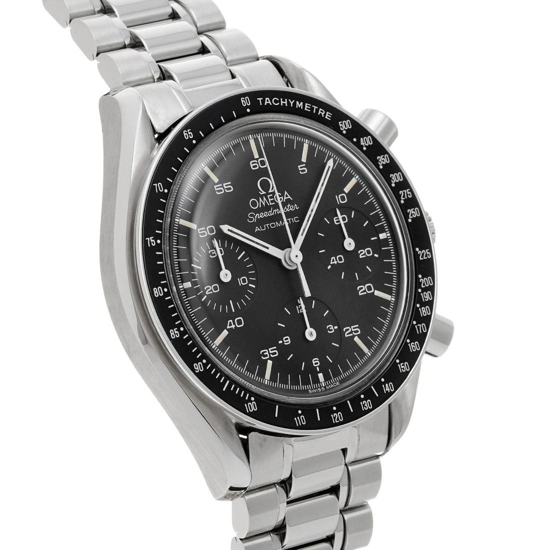 OMEGA SPEEDMASTER AUTOMATIC BLACK WATCH - 3