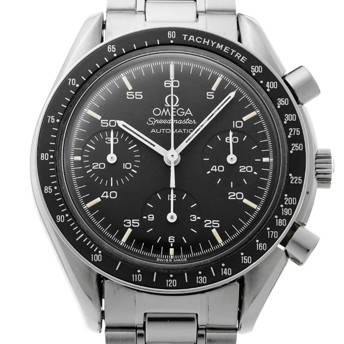 OMEGA SPEEDMASTER AUTOMATIC BLACK WATCH - 4