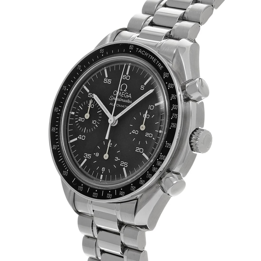 OMEGA SPEEDMASTER AUTOMATIC BLACK WATCH - 2