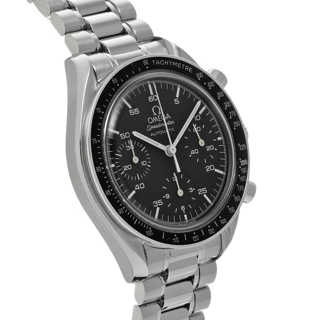 OMEGA SPEEDMASTER AUTOMATIC BLACK WATCH - 3