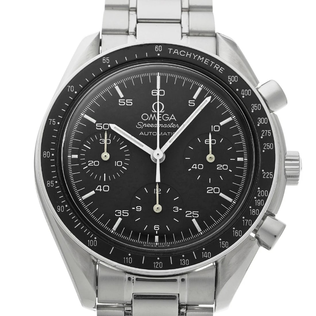 OMEGA SPEEDMASTER AUTOMATIC BLACK WATCH - 4