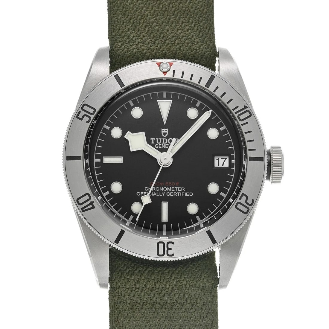 TUDOR HERITAGE BLACK BAY 41 BLACK WATCH: TUDOR Heritage Black Bay 41 black Watch Brand: TUDOR Type/Style: Wristwatch Material: Band Material Nylon, Case Material Stainless steel Color: Dial Color black Size: Case Size H/about 41mm W/about