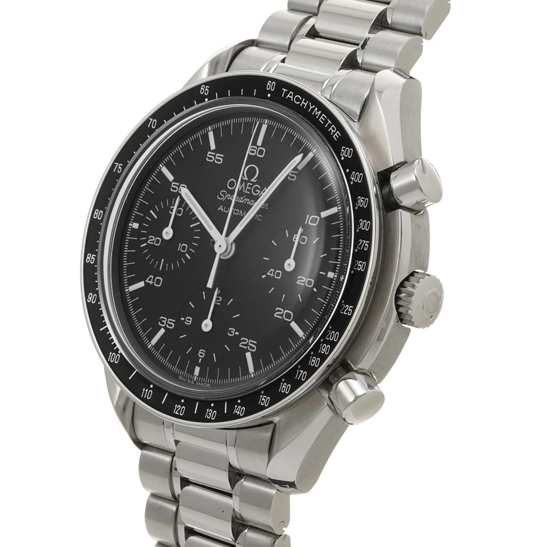 OMEGA SPEEDMASTER AUTOMATIC BLACK WATCH - 2