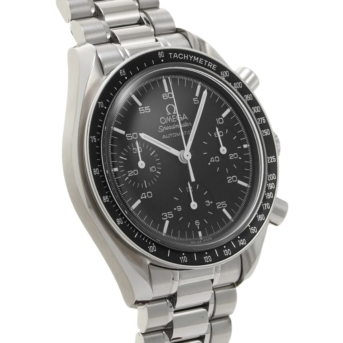 OMEGA SPEEDMASTER AUTOMATIC BLACK WATCH - 3