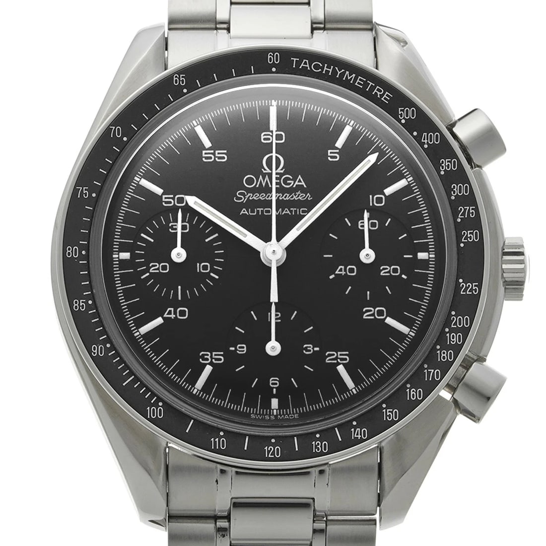 OMEGA SPEEDMASTER AUTOMATIC BLACK WATCH - 4