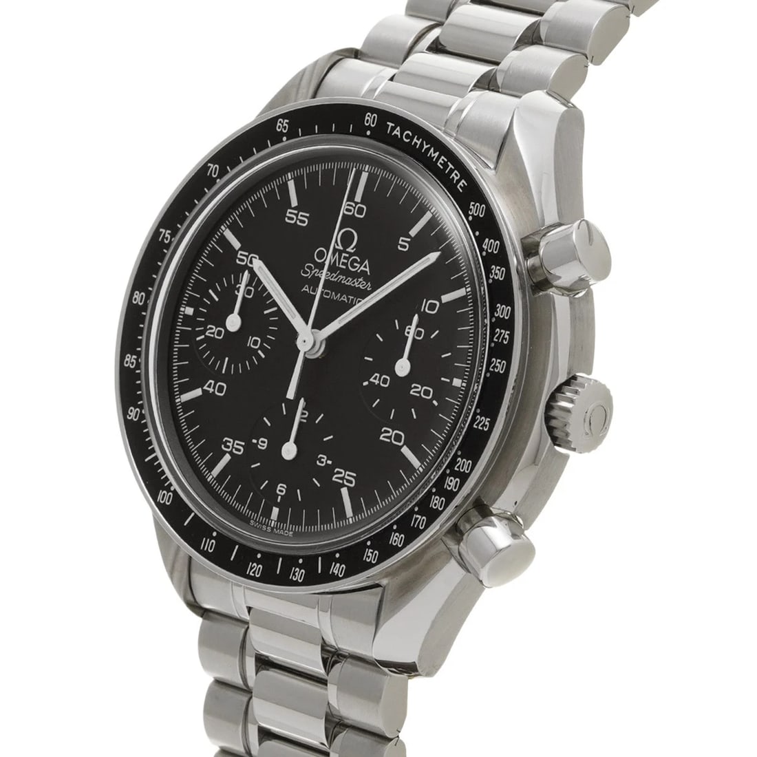 OMEGA SPEEDMASTER AUTOMATIC BLACK WATCH - 2