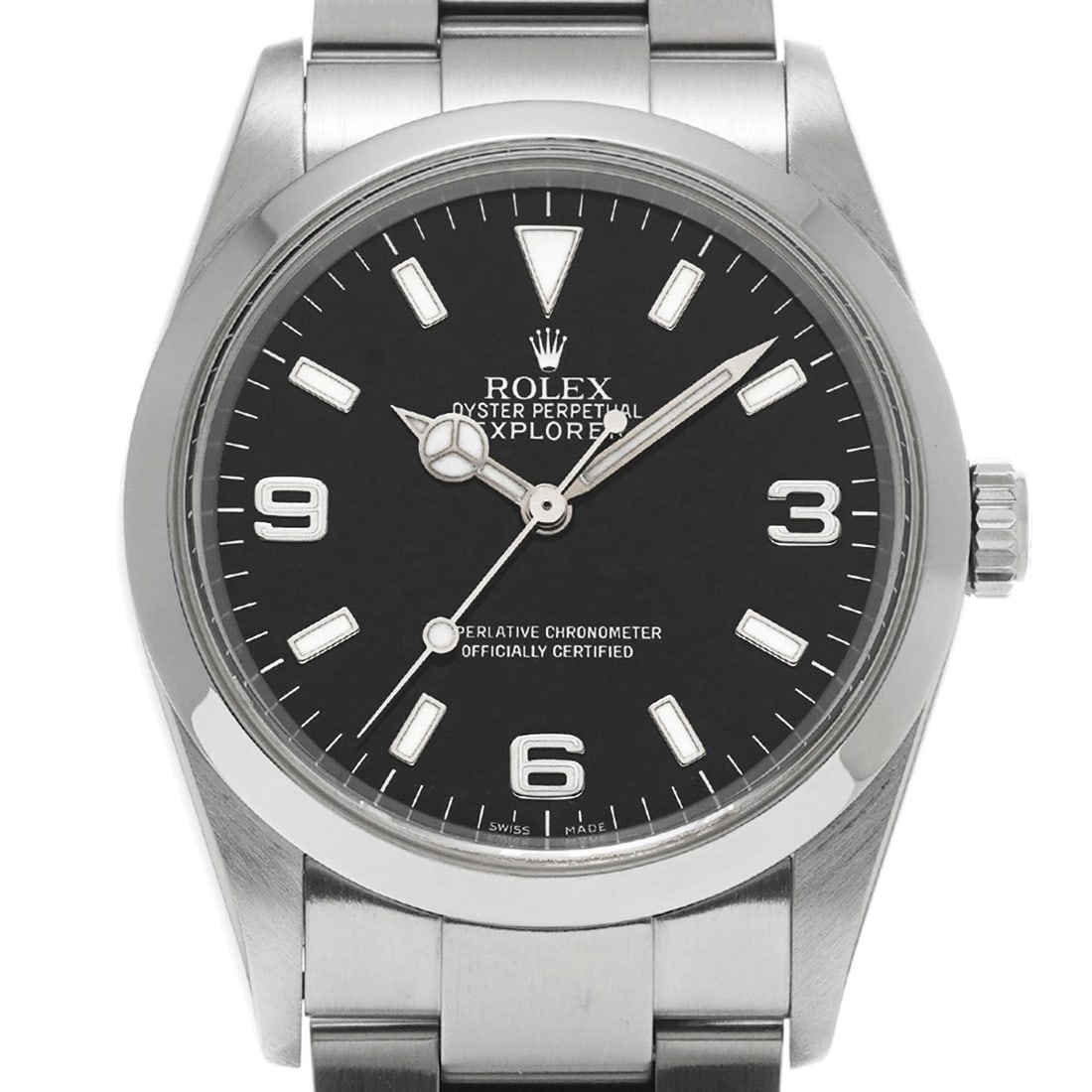 ROLEX EXPLORER BLACK WATCH - 4