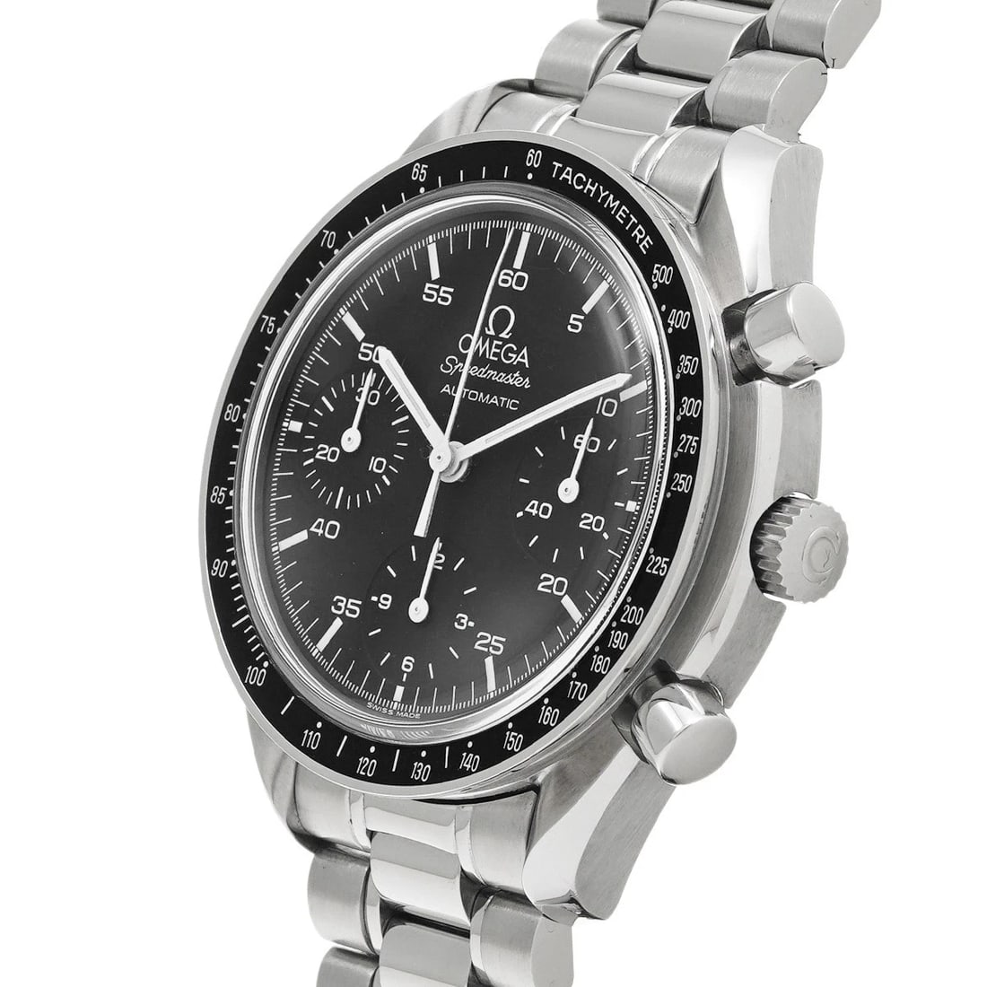 OMEGA SPEEDMASTER AUTOMATIC BLACK WATCH - 2