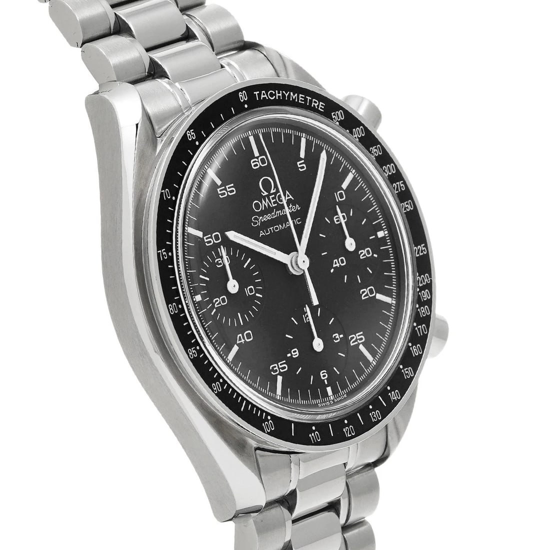OMEGA SPEEDMASTER AUTOMATIC BLACK WATCH - 3